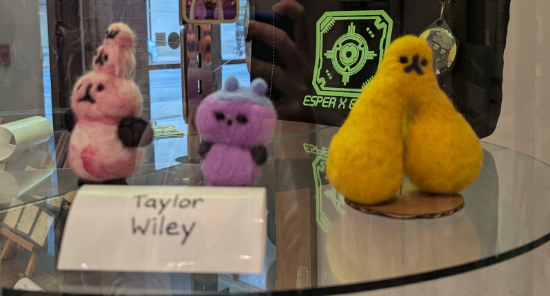 picture of needle-felted characters
