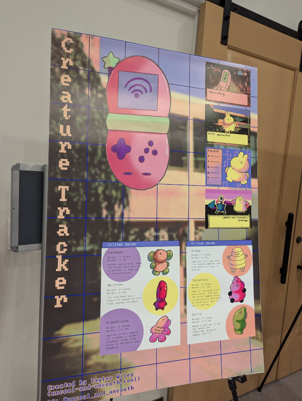 creature tracker poster