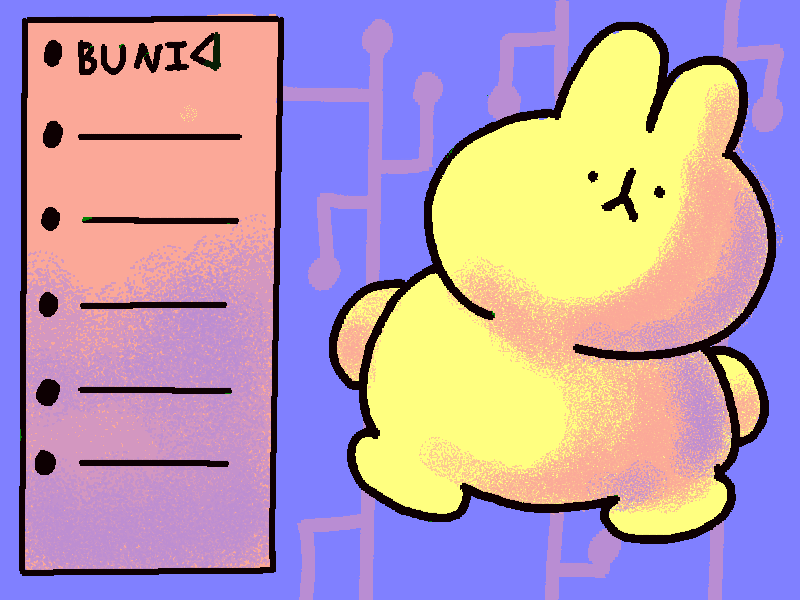 screenshot mockup depicting the creature dex